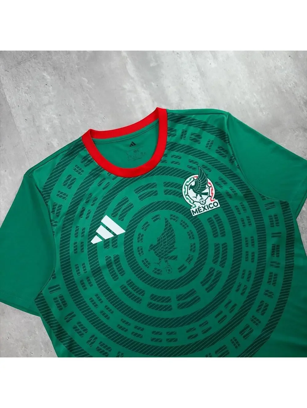 Y2K Green Adidas Mexico National Team 2025 Soccer Jersey